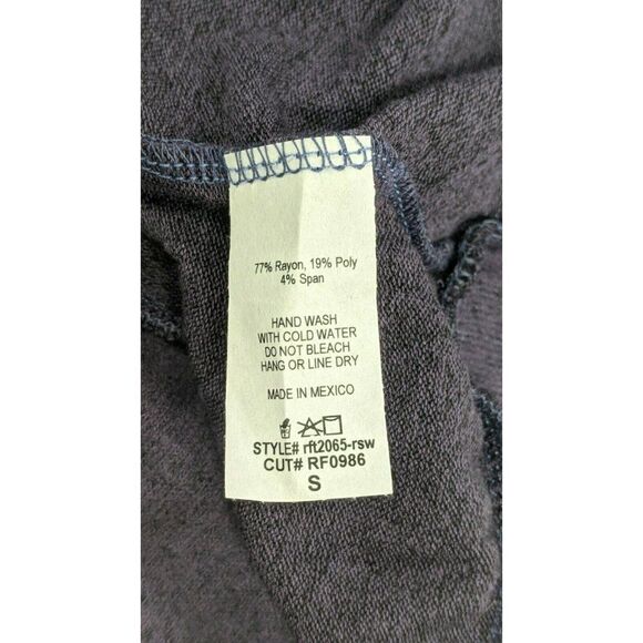 Riah Fashion Womens Small Purple Mock Neck Long Sleeve Pullover Sweater Top - Picture 7 of 7